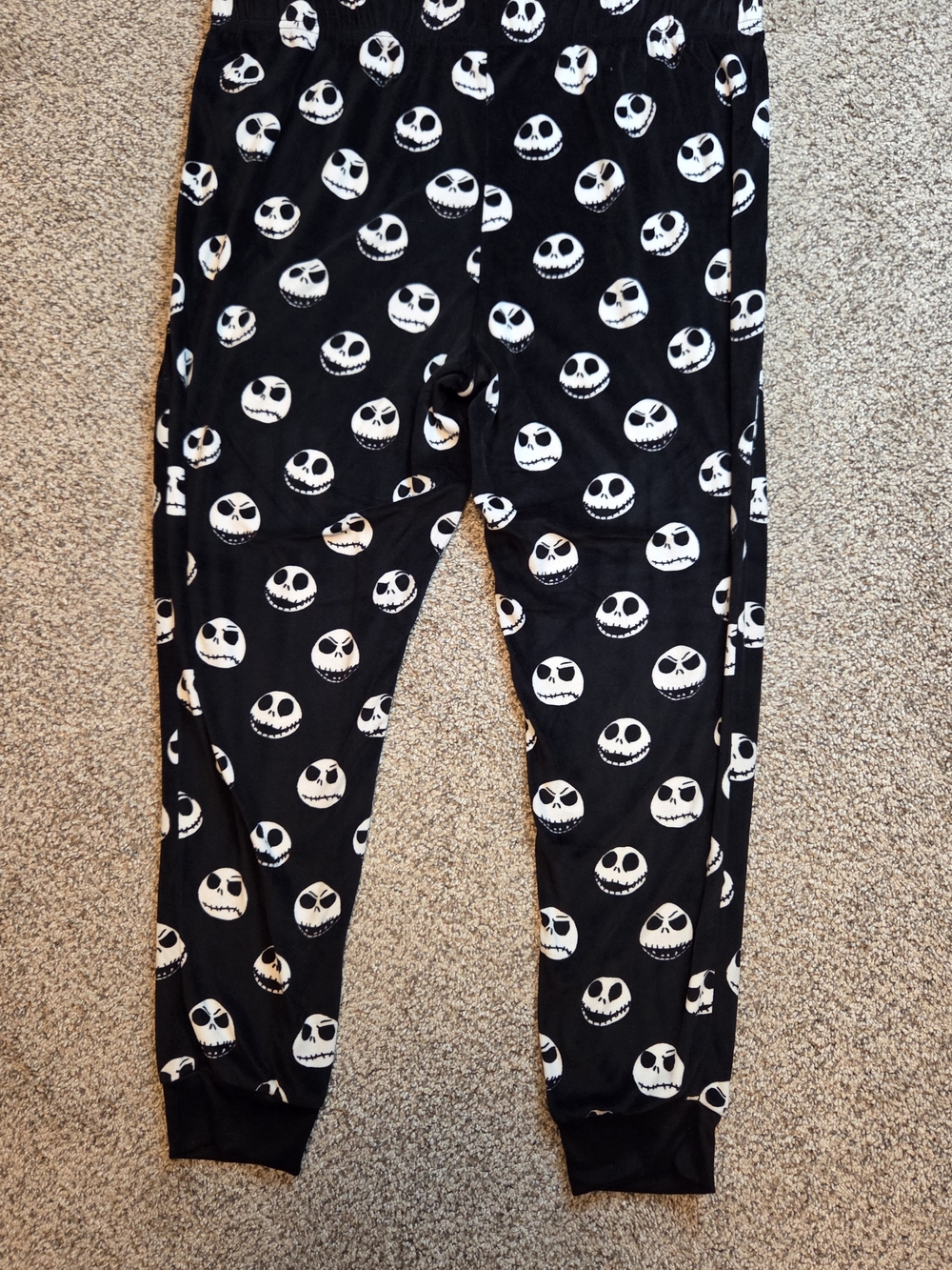 Disney Nightmare Before Christmas Jack Skellington Pajama Set XL Gothic Punk - Picture 14 of 14